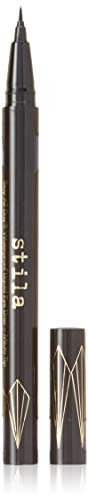 Stila Wasserdichter flüssiger Eyeliner, einfach zu verwendender Eyeliner-Stift, wisch- und übertragungssicher, Liner bleibt den ganzen Tag und die Nacht an, lässt sich reibungslos auftragen, ohne zu