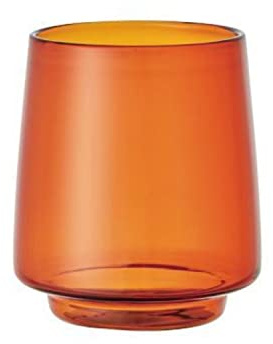 KINTO Sepia Tumbler Water Bottle 370ml Amber