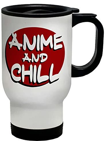 Shopagift Anime and Chill Travel Mug Cup