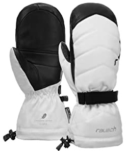 Reusch Damen Nadia R-tex Xt Fäustling mit Isolation aus Daunen und Wasserdichter Membran, Sehr Warme Skihandschuhe Schneehandschuhe Winter-Handschuhe