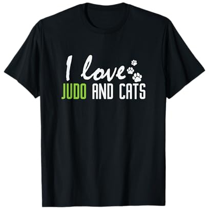 Judo J'adore le judo et les chats T-Shirt