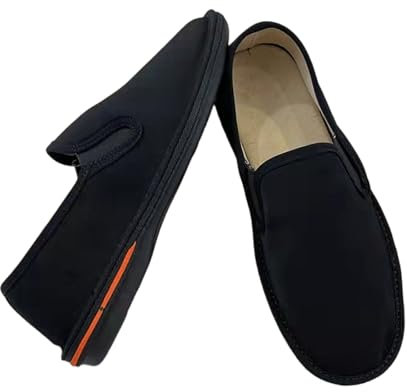 Xalteafe Cinese Kung Fu Pantofole,Vecchia Pechino Scarpe per Arti Marziali,Cinese Tradizionale Stile Pechino Scarpe,Scarpe di Stoffa Unisex Old Beijing,Antiscivolo,per Arti Marziali Kung Fu