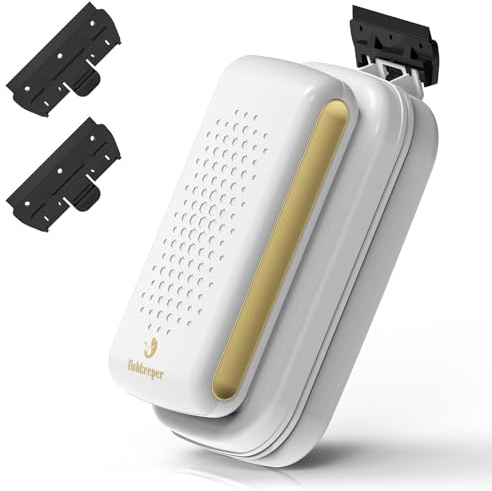 fishkeeper Aimant Aquarium Nettoyage, Mise à Niveau du Puissant Lave vitre magnétique Aquarium, raclette Aquarium pour Anti algue Aquarium avec 2 scrapers Amovibles