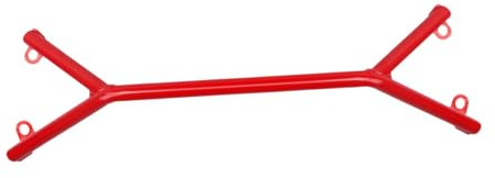 Ronyme Barre de Renfort Avant, Barre Anti-rapprochement en Fer, pièce de Rechange pour véhicule, Accessoire extérieur Automobile Robuste pour VB +, Rouge