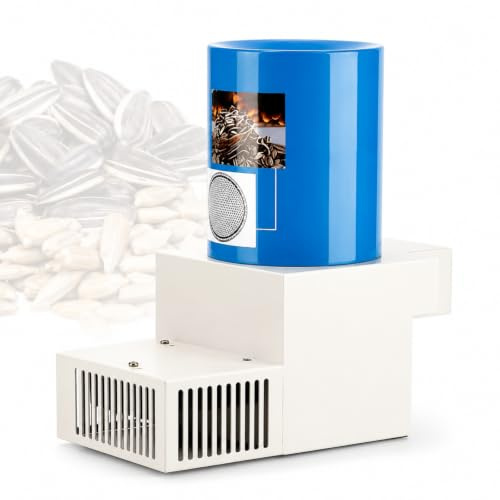 Solrosfrön separator snäckskal, automatisk frösprickmaskin med fläktskärm, justerbar spänning och separerbar design för batchskalning, hemsnacks förberedelse och liten butiksanvändning
