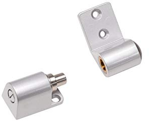 Global Door Controls TH1121-AL Intermediate Kawneer Styled Pivots in Aluminum,