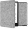 kwmobile Hülle kompatibel mit Amazon Kindle Paperwhite 11. Generation 2021 - Filz Stoff eReader Schutzhülle Cover Case - Hellgrau