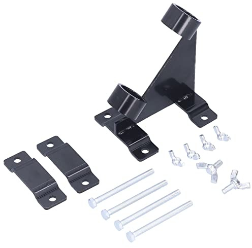 Tomotato Supporto per Asta Portabandiera in Acciaio Inox Resistente alla Ruggine Base di Montaggio per Asta Portabandiera Staffa di Montaggio per Asta Portabandiera per Balcone Morsetto Portabandiera