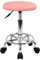 KKTONER Rollhocker mit Pedal (Rosa)