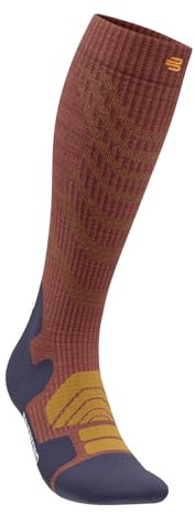 BAUERFEIND Wandersocken „Outdoor Merino Compression Socks“ für Outdooraktivitäten wie Wandern (Trekking, Hiking), 1 Paar Sportsocken aus Wolle (Merino)
