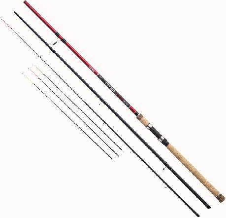 Jenzi Canne Feeder Canne à pêche Feeder Crystal 3,90m / 90g