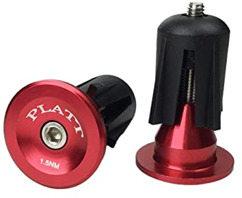 PLATT Fahrrad Lenkerstopfen Aluminium Lenker Endkappen Bar End Plugs für Fahrrad,MTB, Rennrad