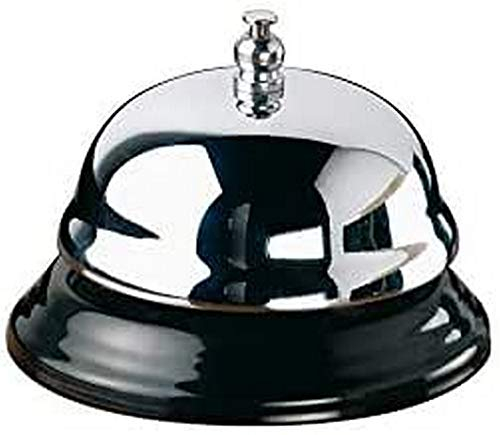 Sales time CAMPANELLO-P Polished Metal Table Bell for Reception Hotel Hotel Restaurant