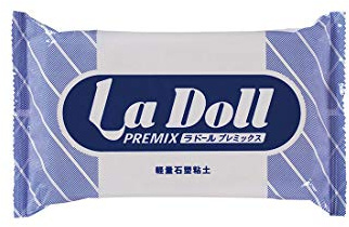 PADICO AIR Dry Stone LA Doll Premix Clay 400 GM