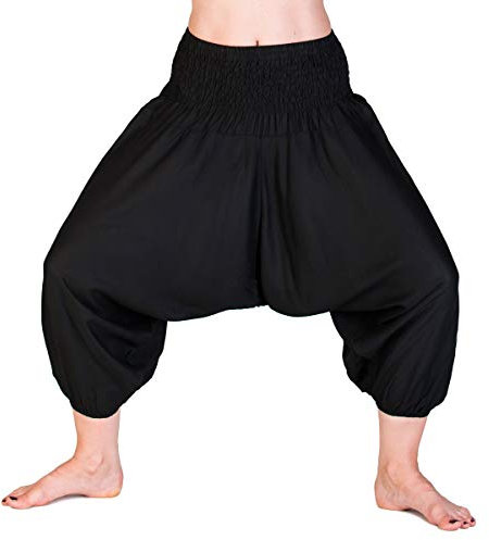 PANASIAM Aladin Pants 3/4, Plain_Black, M