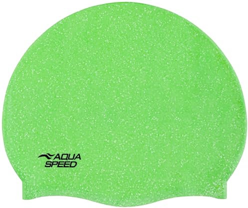 Aqua Speed RECO Badekappe | Schwimmkappe | Bademütze | Badehaube | Schwimmhaube aus 100% recyceltem Silikon | Schwimmmütze | Wasserkappe | Poolhaube | RECO-11