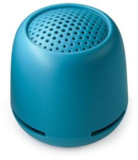 Boompods Zero XL Outdoor Lautsprecher - IPX7 Wasserschutz Tragbarer Bluetooth Lautsprecher, 9 Stunden Akku und Dual-Pairing, Kabellose Musikbox klein für Dusche, nur für Apple-Geräte, Blau