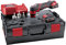FLEX Akku-Poliermaschine PXE 80 10.8-EC, Polierer mit rotativen und exzentrischen Antrieben, Poliermaschine inkl. 2 Akkus, Schnellladegerät und umfangreichem Zubehör 532268