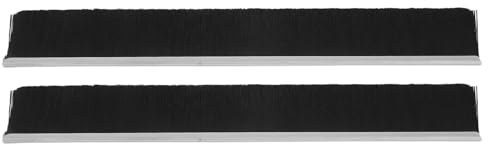 SHINEOFI Cepillo de Nailon para Sellar Buzón 30 Cm Resistente Intemperie Tira de 35 Mm para Cubierta, Aislamiento contra Polvo y Viento, Accesorio para Buzones de Casa y Oficina