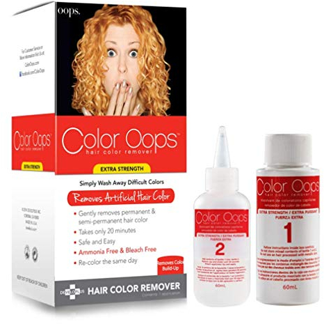 Developlus FCOP0002 Color Oops Hair Color Remover, Extra Strength, Extra Conditioning