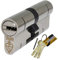 40/50 Nickel Yale Superior Euro Cylinder with 3 Keys Anti Snap/Bump/Pick/Drill/Pull High Security uPVC Composite Door Barrel Profile Lock