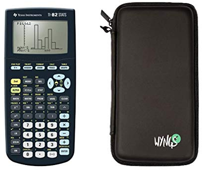 CALCUSO Sparpaket Schwarz mit Taschenrechner TI 82 Stats