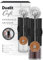 Dualit Handheld Grinder - Black & Oak | Espresso to Filter Coffee Grind Range | Silicone Handle Grip & Stainless Steel Conical Burr | Non Slip, Easy to Turn Handle | 40 Grind Settings