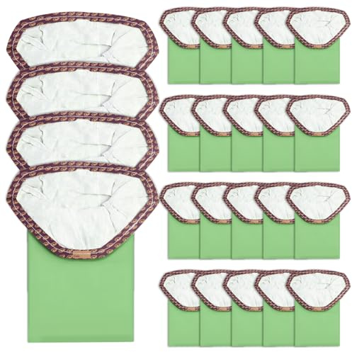 24 Pack 107314 Micro Filter Vacuum Bags Compatible with ProTeam 6 QT Backpack Vacuum, Super Coach Pro 6, ProVac FS 6, GoFit 6, GoFit 6 PLUS and GoFree Flex Pro II
