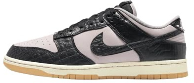 Nike Scarpe da uomo Dunk Low Retro, Viola platino/schiuma rosa/latte di cocco/nero, 42.5 EU
