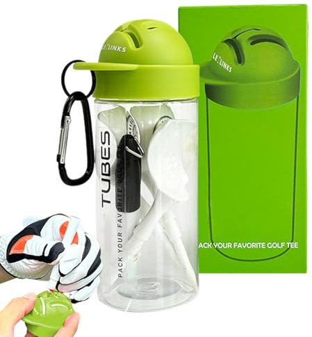 Dgayaeic Golfball- – grünes Identifikationszubehör, Golfball-Liner, für Golfer, Männer, Frauen, Anfänger, Profis, Vater, Ehemann