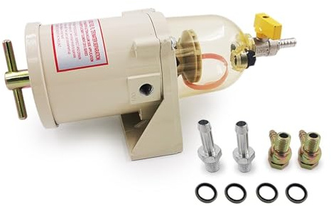 1 pz. Separatore acqua olio combustibile turbina motore diesel Racor cartuccia filtro 2010PM con valvola di scarico rubinetto 500FG/FH(TYPE 5)
