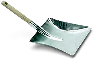 Kehrschaufel verzinkt mit Holzgriff