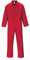 Portwest Mono Liverpool Con Cremallera, Tamaño: L, Color: Rojo, C813RERL
