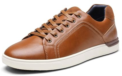 Bruno Marc Men's Casual Dress Sneakers Fashion Oxfords Skate Shoes for Men,Size 13,Brown,SBFS211M
