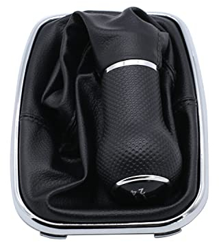 SHLPDFM Schaltsack Schaltknauf Schaltmanschette Schalthebel 5 Gang Ø 23mm für VW Golf 4 IV 1J0711113C