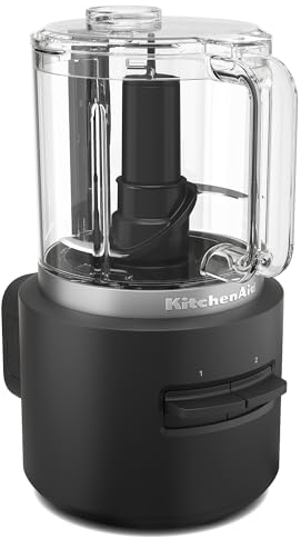 KitchenAid Go – Kabelloser Lebensmittelzerkleinerer mit Akku – 5KFCR531BM