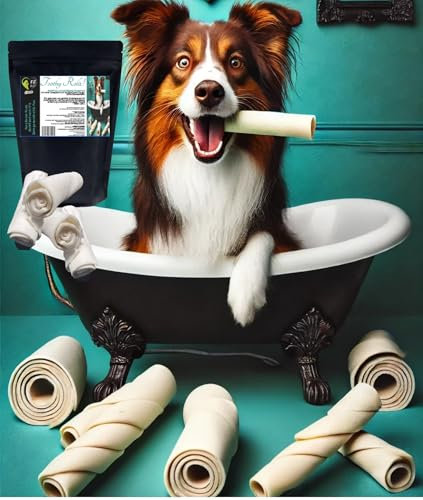 FitPetz Care: Toothy Rollz! EIN natürlicher Genuss für gesunde Zähne und zufriedene Hunde! Stückzahl: 4 Stück (Rollen) Zertifizierung: IFS Food & FSSC 22000