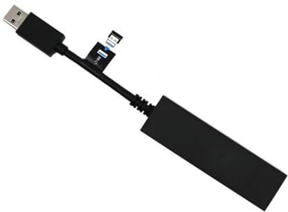 VR Camera Adapter Cable for Game Console, USB 3.0 Male to Female High-Speed Converter, Compatible with VR Camera System and Next-Gen Consoles, Easy Plug & Play Connection Accessory
