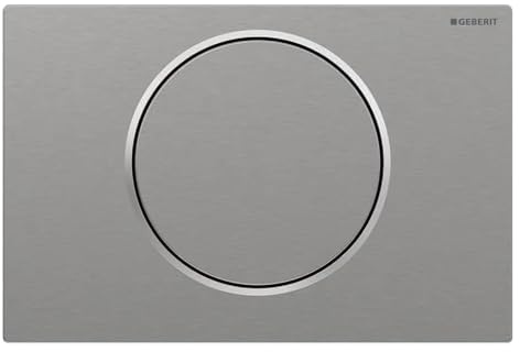 Geberit 115.787.SN.5 Sigma10 Stop-and-Go Flush Actuator Plate, Stainless Steel