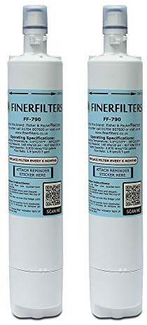 Finerfilters FF-790 Fridge Water Filter Compatible with Fisher & Paykel 847200 (2)