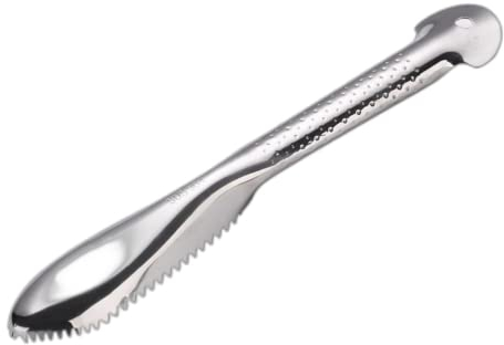 sinogoods Squamatore Pesce, Raschietto per Squame Raschietto per Pesci, Squama Pesce in Acciaio Inox 304 (28.5 * 4cm)