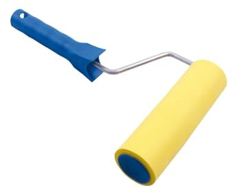 Tapezierroller mit Stiel Andrückroller 25 cm Tapeten-Andrückroller