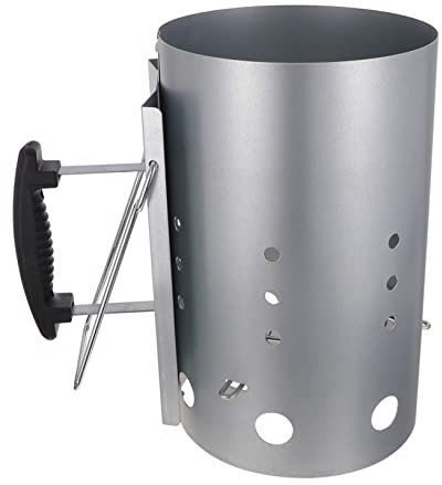 ibasenice Seau De Démarrage Au pour Barbecue Extérieur avec Poignée Nylon Allumeur De Feu pour Grillades Cheminée à Galvanisée Outil De Barbecue sans Odeur