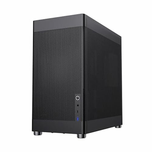 CoolBox MP1 - Caja PC ATX, Rejillas Full Mesh con Airflow Optimizado, USB-C Frontal, Tarjetas Gráficas hasta 355 mm, Soporta hasta 6 Ventiladores, Compatible con Refrigeración Líquida. Negro