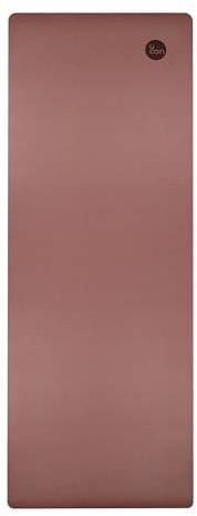 Ucan - Esterilla de Yoga Antideslizante | 183 x 68 cm | Colchoneta Gruesa de 5 mm para Pilates, Barre, HIIT y Entrenamiento Funcional | Superficie PU Eco-Friendly (Avellana, 183x68)