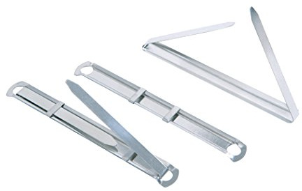 Rapesco FC020850 Two-Piece Paper Fasteners, Pack of 50