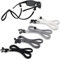 NETUME Brillenband für Herren Damen Kinder Sport,4Stück Verstellbar Sportbrillenband/Brillenbänder Schwimmfähig,Stoff Brillenkette/Brillenhalter für Sportbrillen Sonnenbrillen Lesebrillen