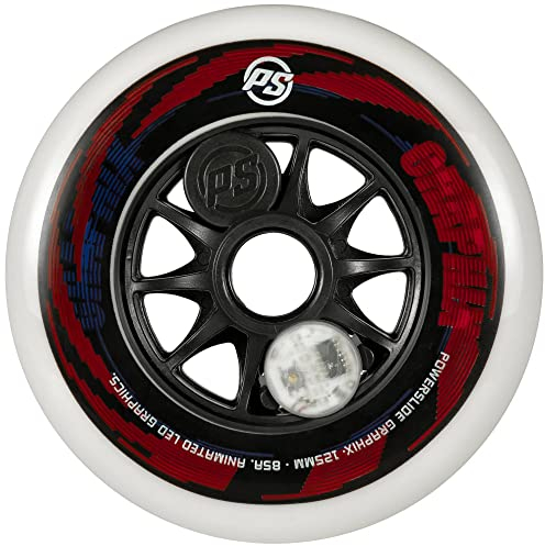 Powerslide Roue Roller Graphix 125mm Colorful (à l´unité) Left