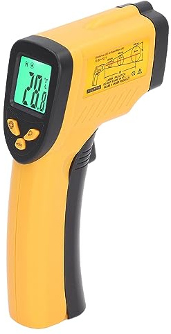 Industriell Temperaturpistol, Infraröd Termometer -50-550℃ -58-1112℉ Beröringsfri för Elektrisk Anslutning