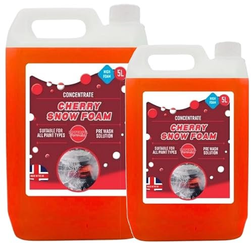 Super Thick Easy To Use Extremely Powerful 5 Litre Cherry Snow Foam Vehicle Foam (1)